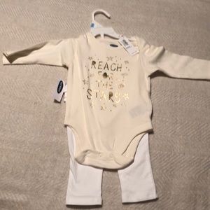 Onesie and ruffle pants